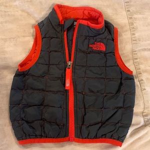 The North Face baby puffer vest